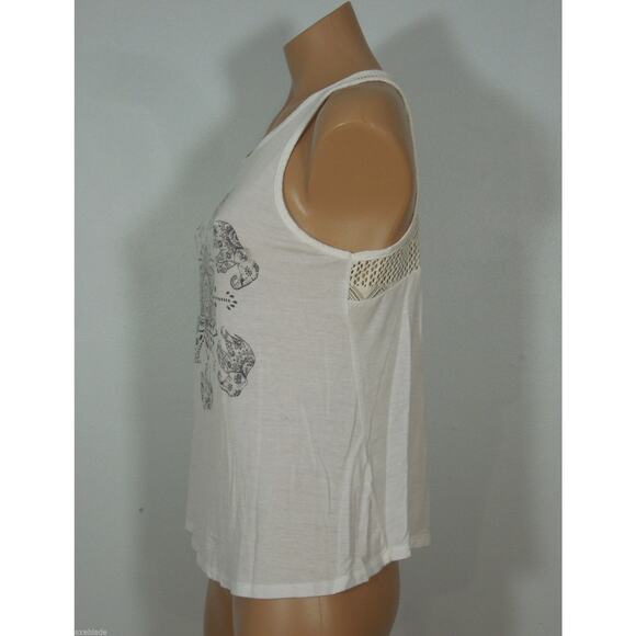 THREADS STUDIO Racerback S SMALL Tank Top Graphic Print - Picture 3 of 7